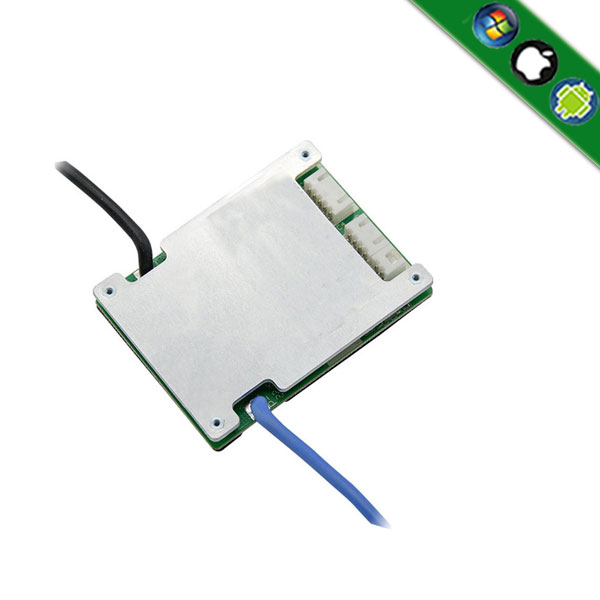 4S LiFePO4 Li-ion 35A smart bms pcm with android Bluetooth app UART bms wi software (APP) monitor  