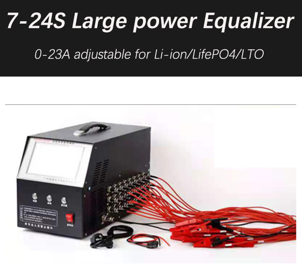 7S ~ 24S Automatic Large power Equalizer/ Discharge Balancer for li-ion LiFePO4 LTO Battery intelligent automatic equalizer for new energy power vehicle