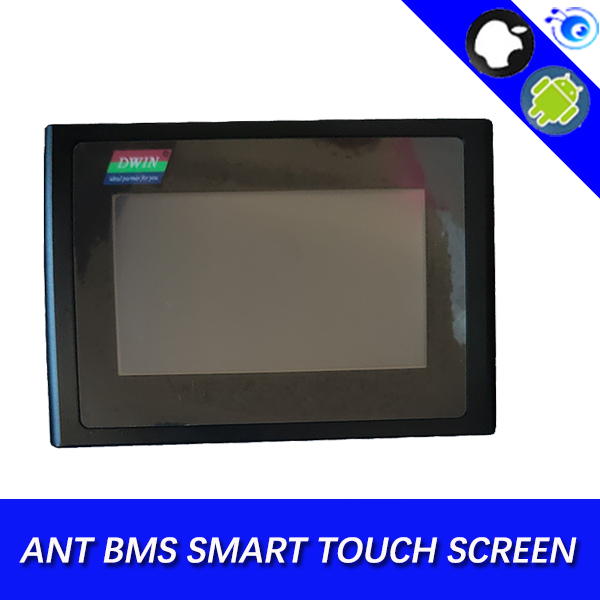 4.3 Inch 16S 20S 24S TTL LiFePO4 Li-ion Smart Ant BMS LCD Touch Screen for motorcycle Bluetooth App UART With Software (APP) Monitor  