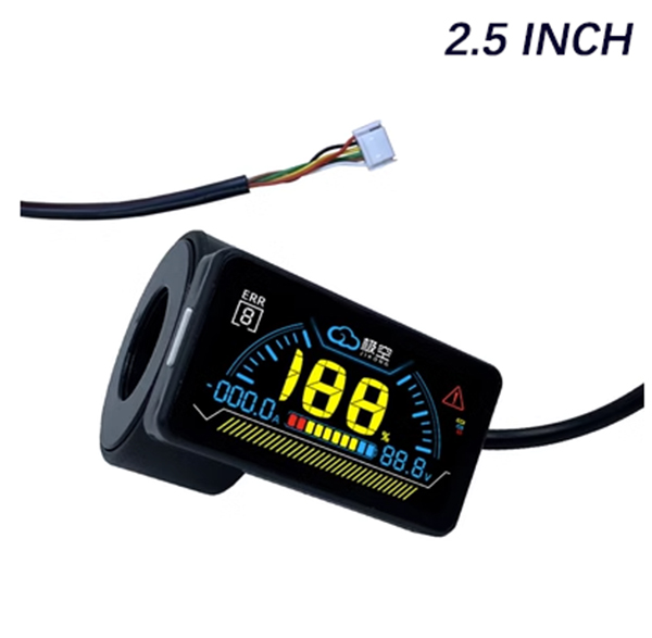 2.5 Inch JK Active BMS LCD SCREEN LiFePO4 Li-ion smart Ant BMS LCD Touch Screen for motorcycle Bluetooth app UART with software (APP) monitor  